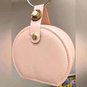 Jewelry Weekend Pink Portable Party Purse Bling Bag